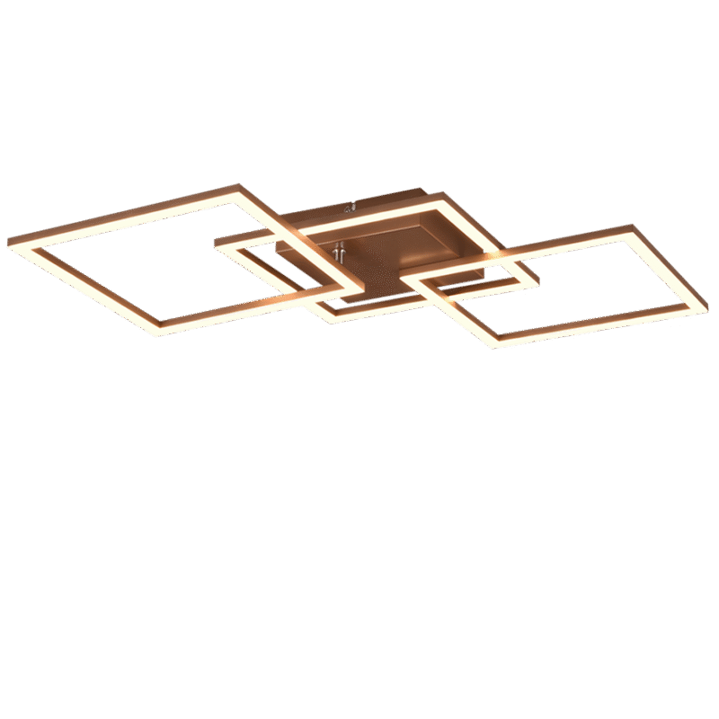 Trail LED laevalgusti 3 tk kohvi pruun