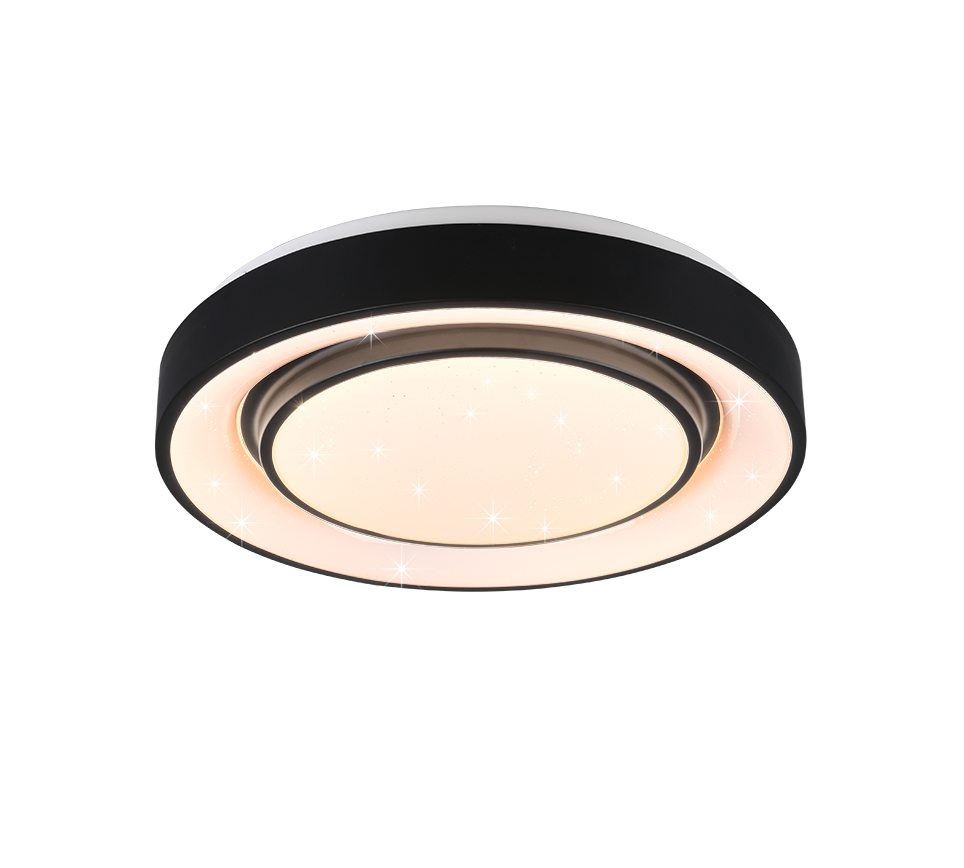 WiZ Mona LED laevalgusti matt must starlight RGBW