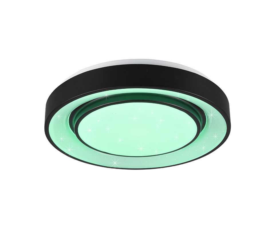 WiZ Mona LED laevalgusti matt must starlight RGBW - Image 4