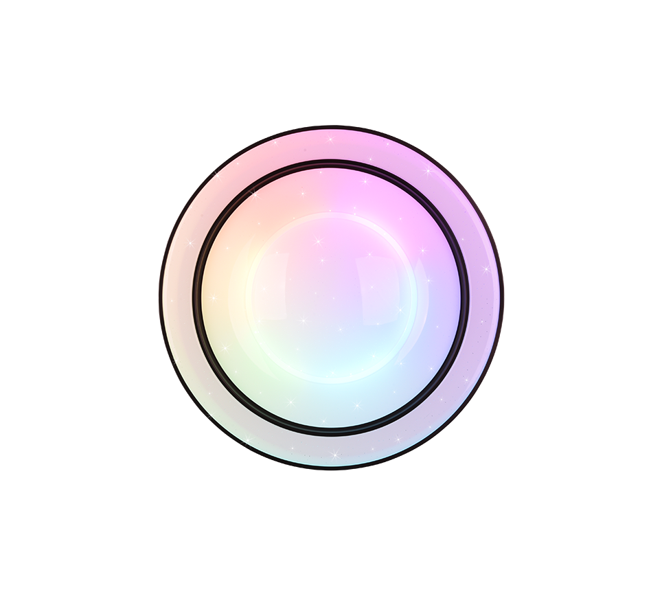 Laevalgusti Arco LED 49 cm must starlight RGBW - Image 7