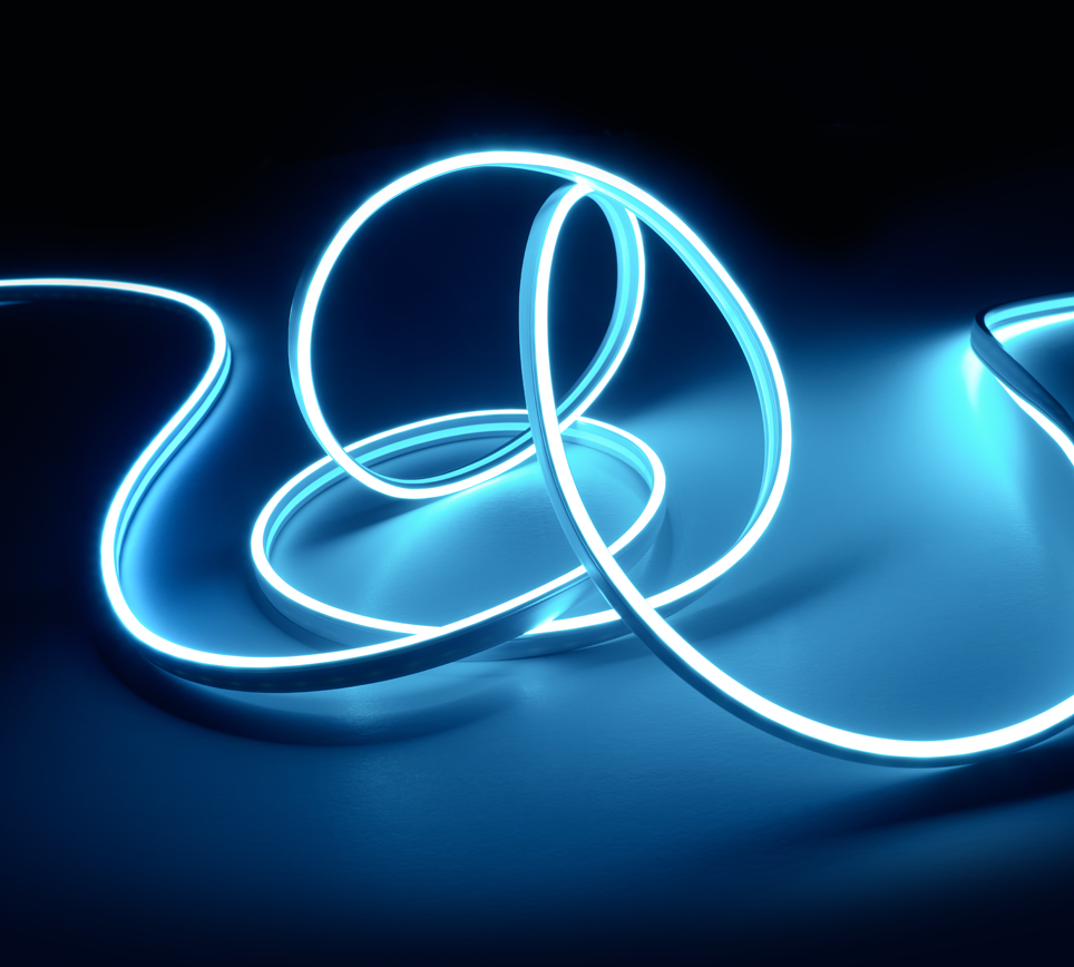 LED riba 3 m valge RGB