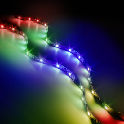 51” ekraani LED riba 3 m must RGB