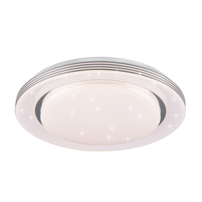 Laevalgusti Atria LED 48 cm valge tähtede valgus