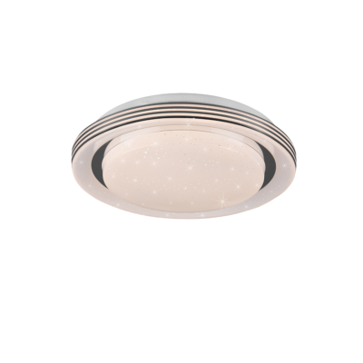 Laevalgusti Atria LED 27 cm valge tähtede valgus