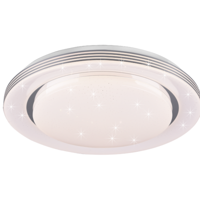 Laevalgusti Atria LED 58 cm valge tähtede valgus