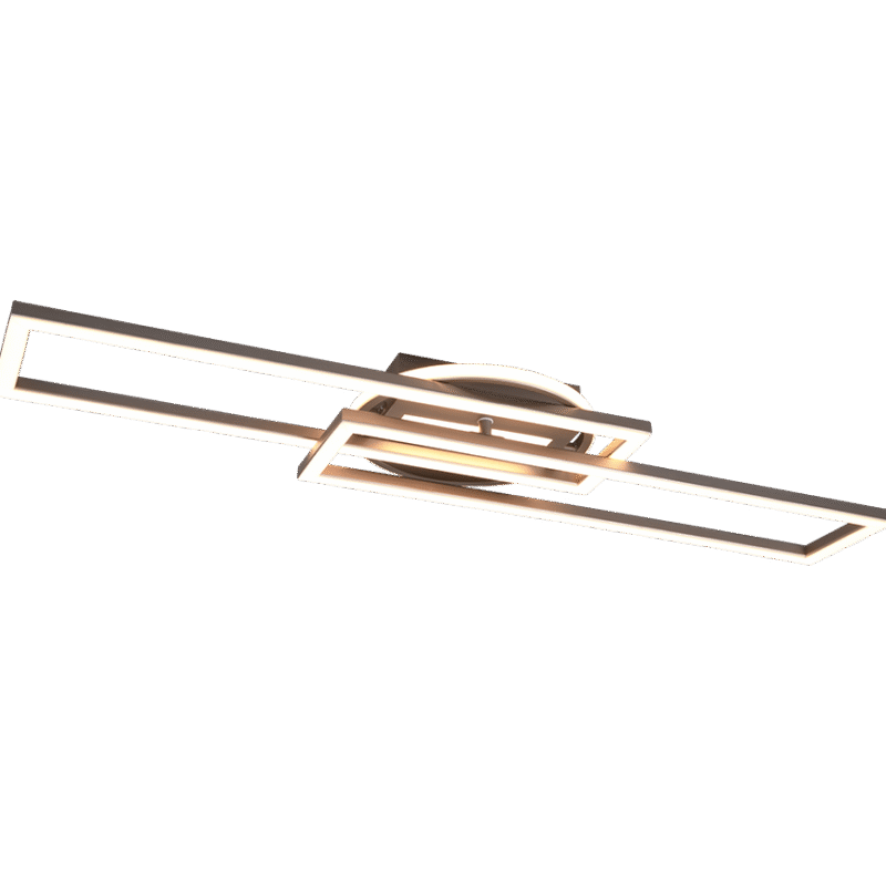 Hõbedane Twister LED laevalgusti