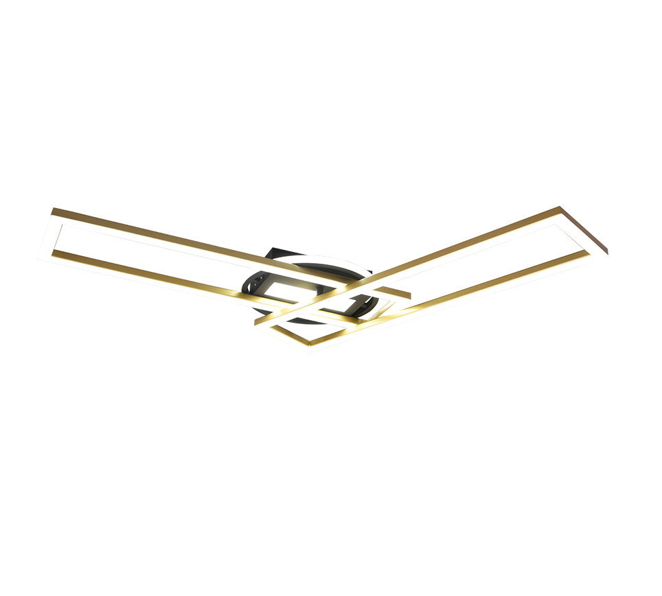 Laevalgusti Twister LED matt messing/matt must - Image 5