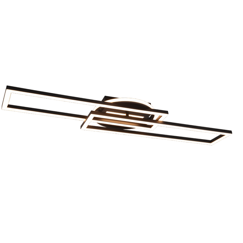 Süvistatav LED laevalgusti must