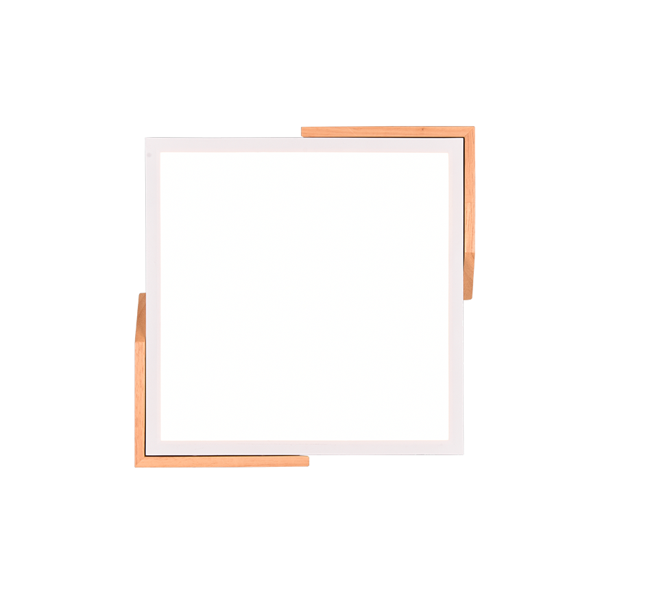 Laevalgusti LED matt valge/puit - Image 2