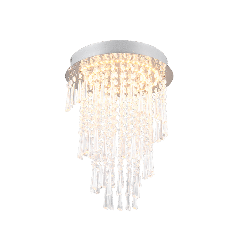 Pomp laevalgusti 30 cm hõbedane/selge