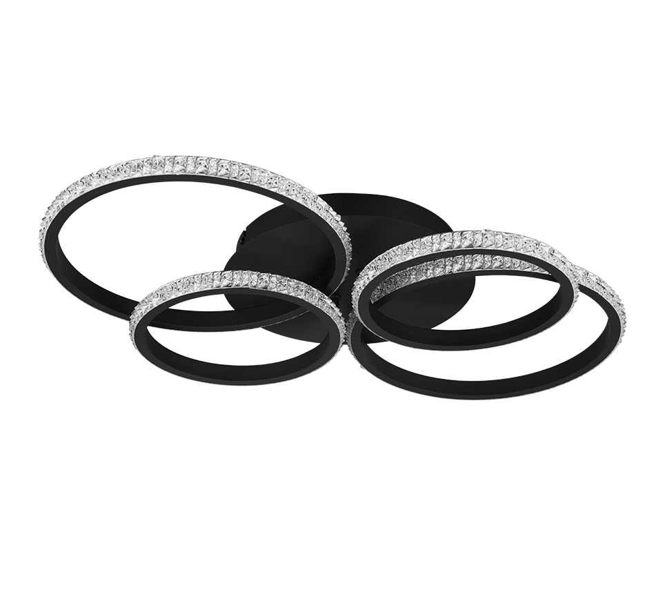 Laevalgusti LED matt must/kristalliefekt 4000K - Image 4