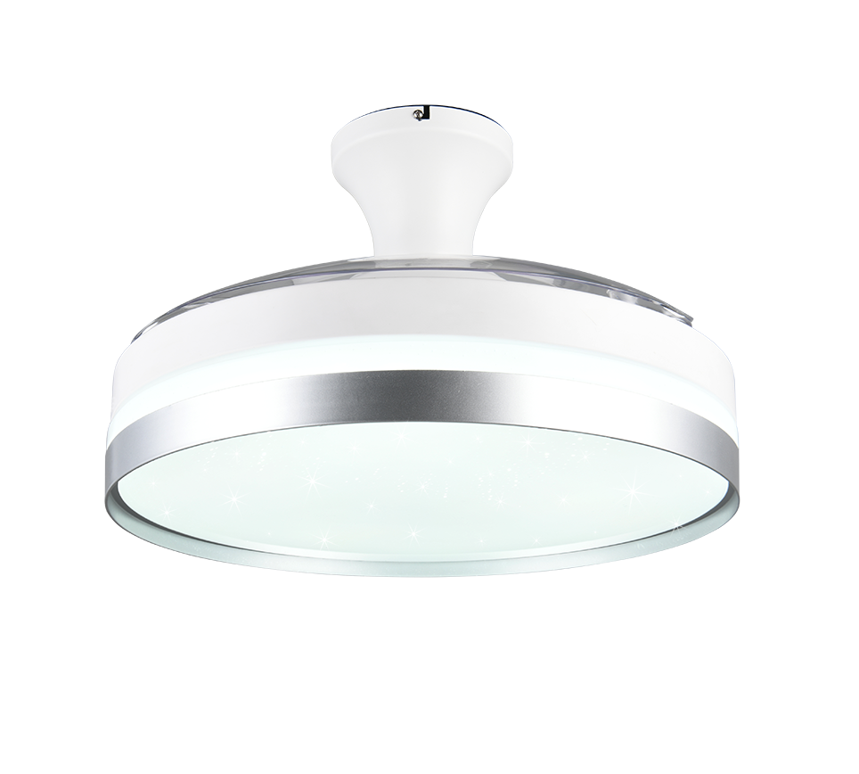 Lindbergi LED laefänn valge/hõbedane starlight - Image 4