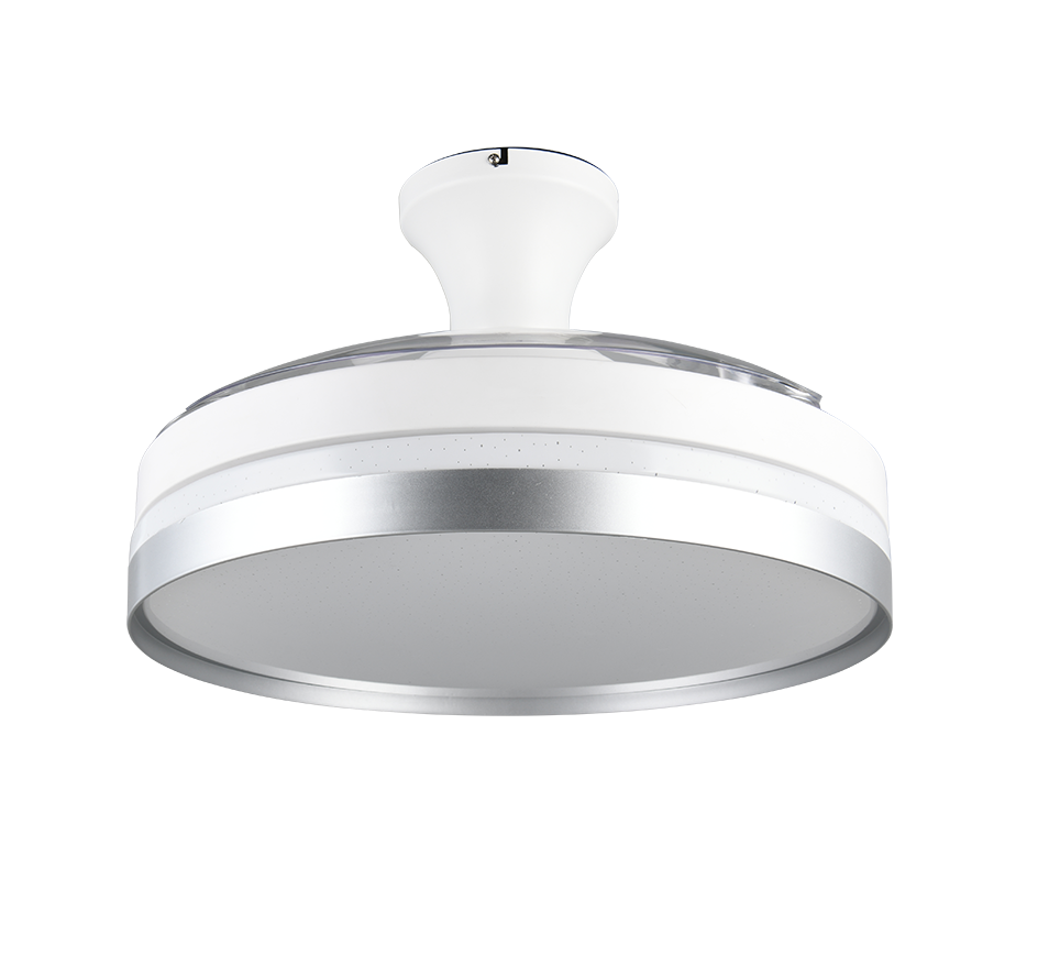 Lindbergi LED laefänn valge/hõbedane starlight - Image 6