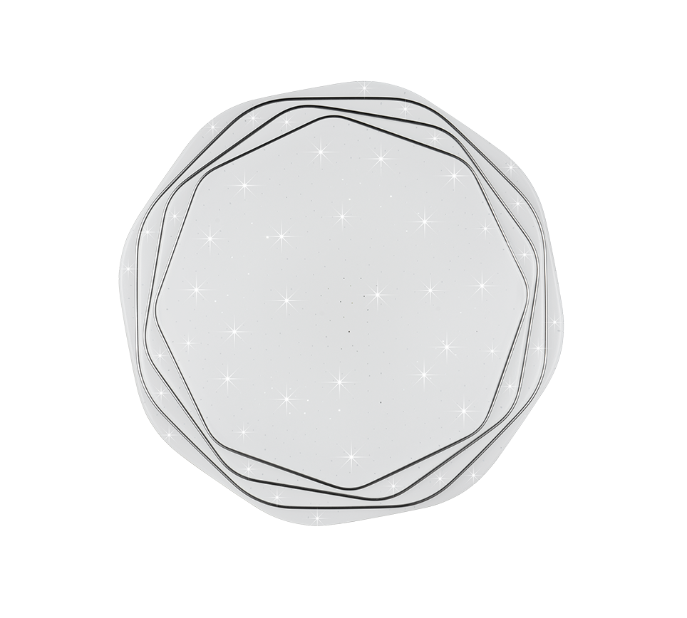 Dizzy LED laevalgusti valge/hõbedane tähtede valgus - Image 4