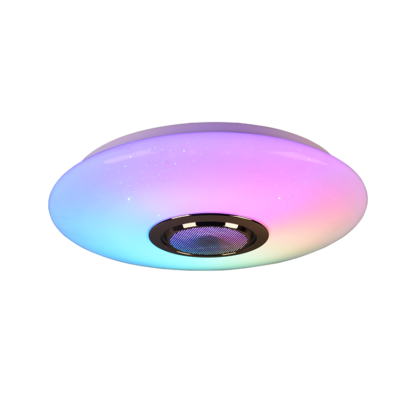 Laevalgusti Musica LED 41 cm Bluetooth kõlariga valge starlight RGBW
