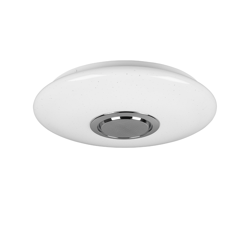 Laevalgusti Musica LED 41 cm Bluetooth kõlariga valge starlight RGBW - Image 7