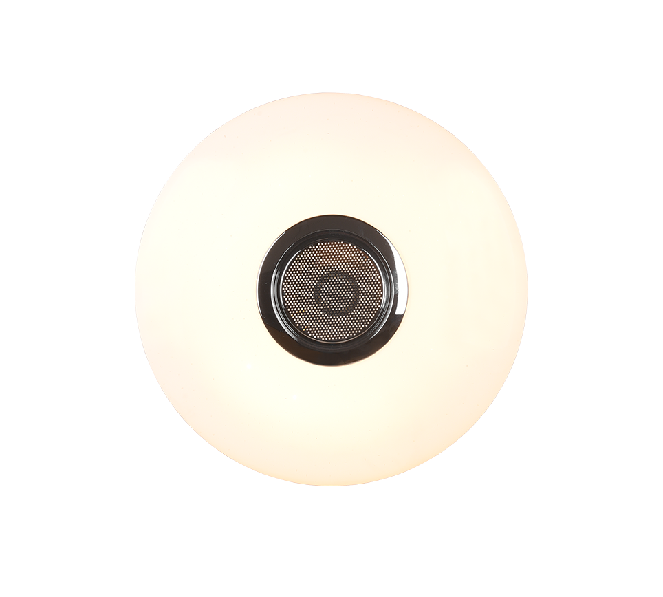 Laevalgusti Musica LED 41 cm Bluetooth kõlariga valge starlight RGBW - Image 9