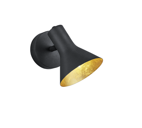 Kohtvalgusti 1 tk E14 must