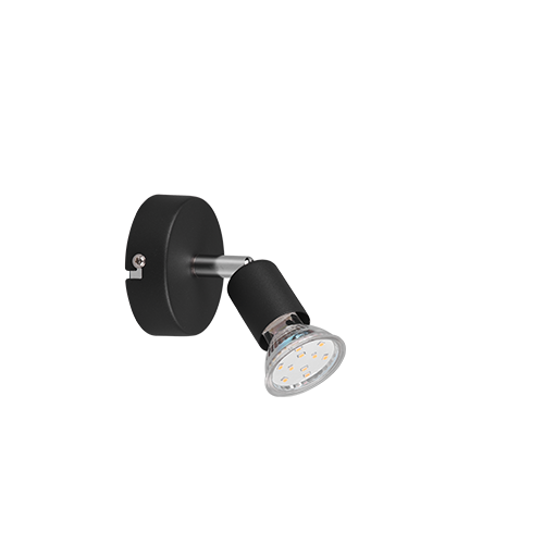 Kohtvalgusti 1 tk GU10 must matte - Image 3