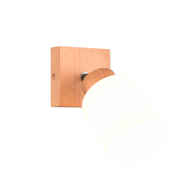Kohtvalgusti 1 tk E14 puit/valge