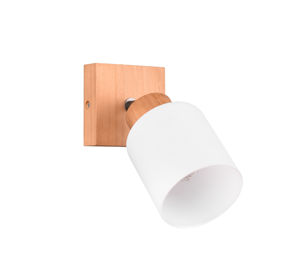 Kohtvalgusti 1 tk E14 puit/valge - Image 4