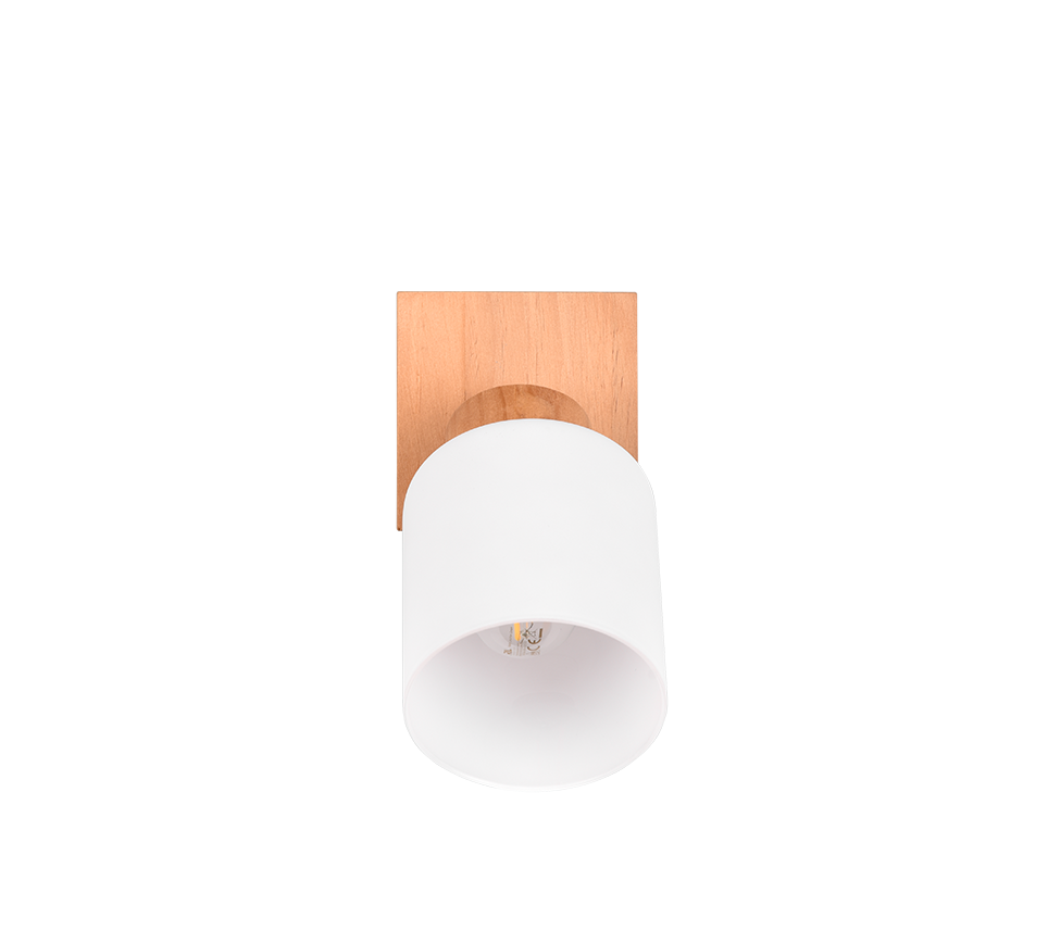 Kohtvalgusti 1 tk E14 puit/valge - Image 6