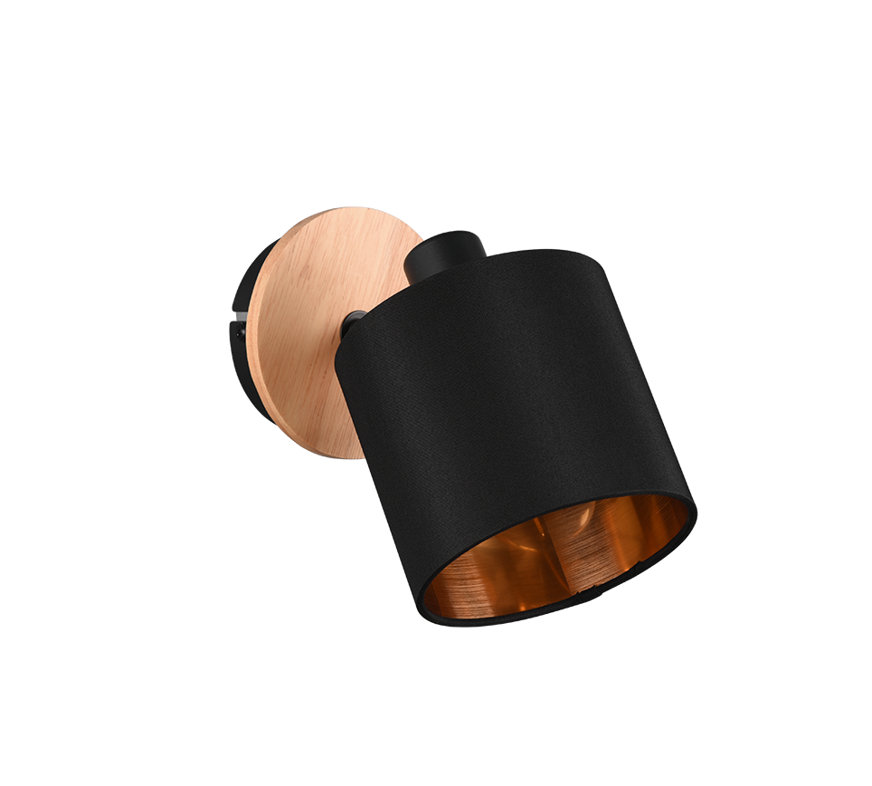 Kohtvalgusti 1 tk E14 puit/matt must - Image 4