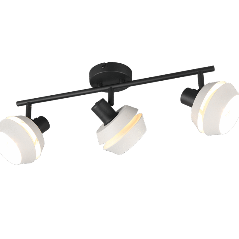 Kohtvalgusti Isla 3 tk E14 soe hall/matt must