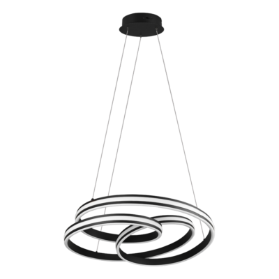 Rippuv valgusti LED must