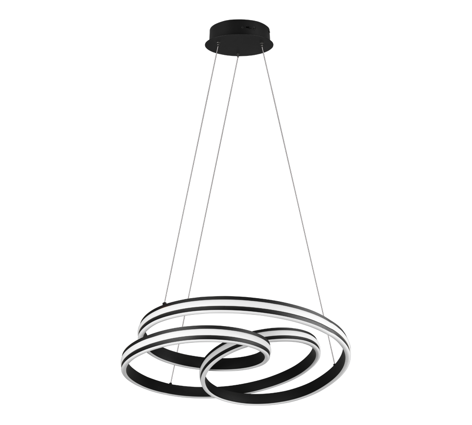 Rippuv valgusti LED must