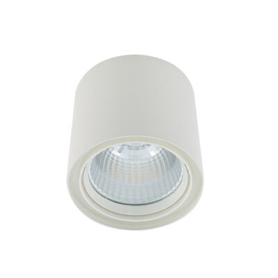 Italux valge pinnapealne valgusti Luna White, 40W