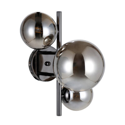 Italux must kroomitud seinavalgusti Canello, 5W