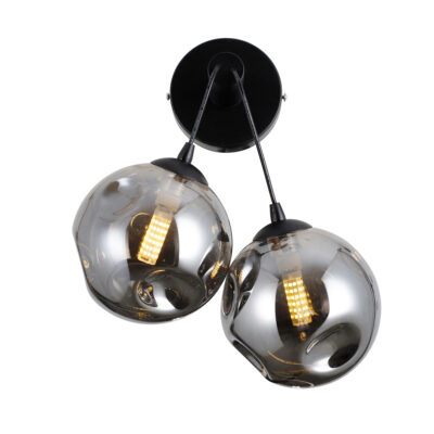Italux matt must seinavalgusti Perlos, 5W