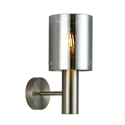 Italux satin nikeldatud seinavalgusti Sardo, 40W