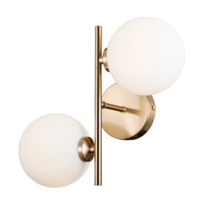 Italux honey brass seinavalgusti Mirellio, 5W