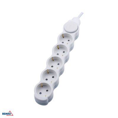 Pikendusjuhe Schuko 5x 2P+Z+lüliti 1,5mm x 5,0m