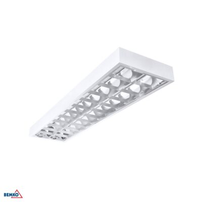 Pinnapealne louvre valgusti T8 2x36W