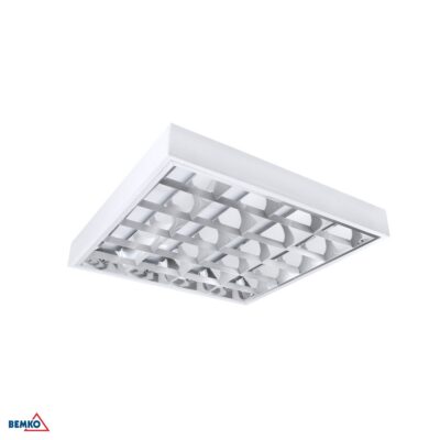 Pinnapealne louvre valgusti T8 4x18W