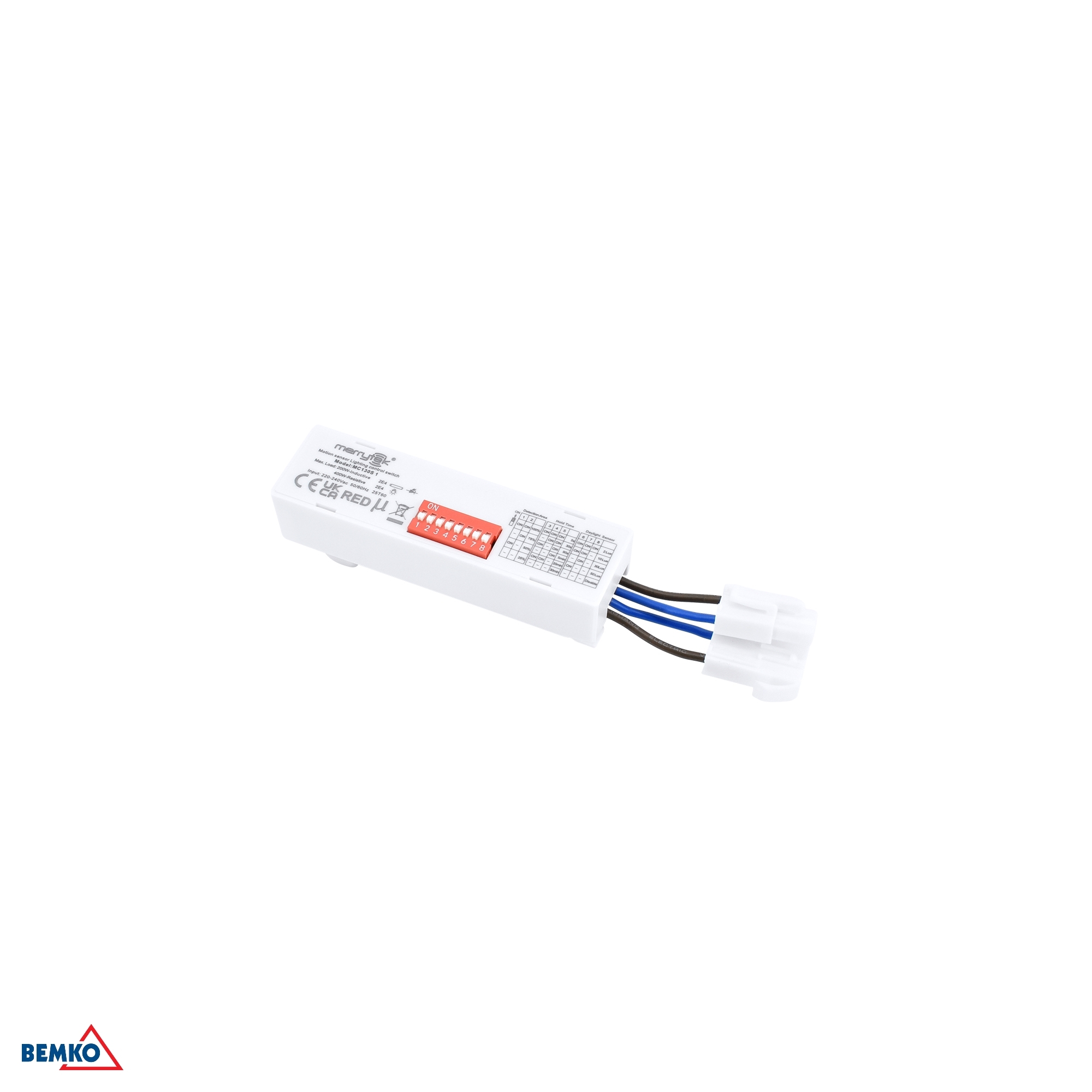 Mikrolaine liikumis- ja hämarusandur HLA3 valgustitele