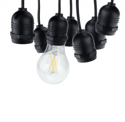 Valguskett 15tk/E27 IP65 14,4m