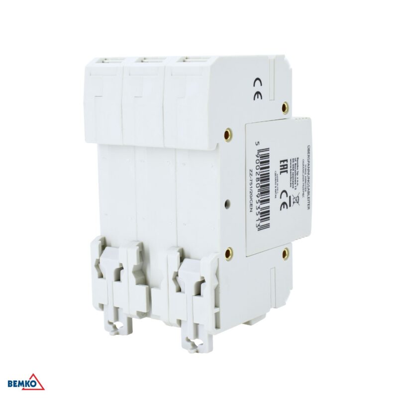 Ülevoolukaitse 3P DC 1000V klass T2