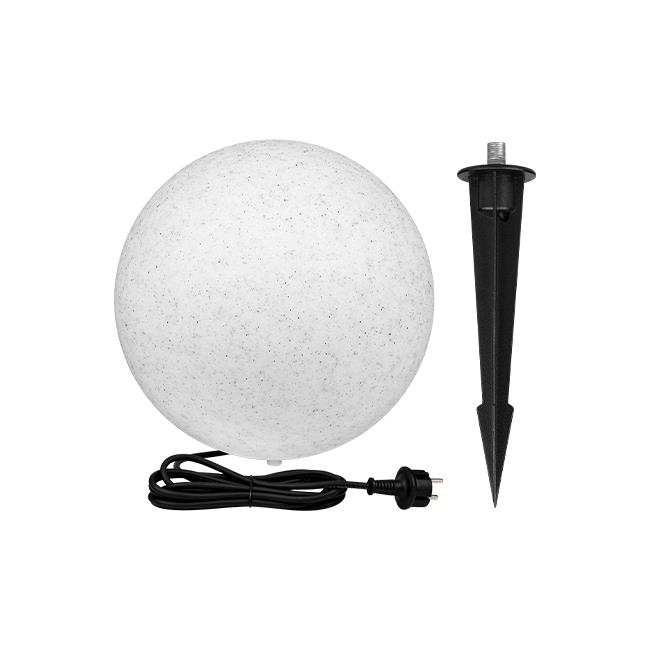 LED aialamp E27 kuul 30cm kivi