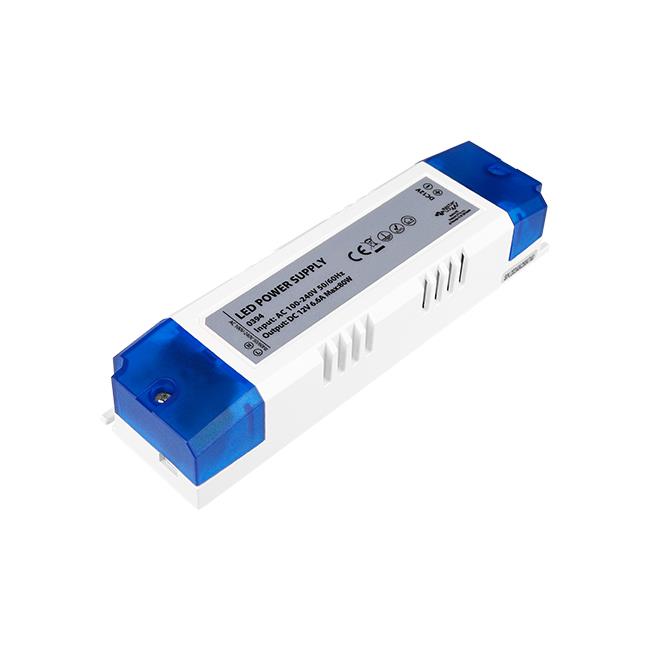 Toiteplokk 80w, 12V, 6.6A, IP20