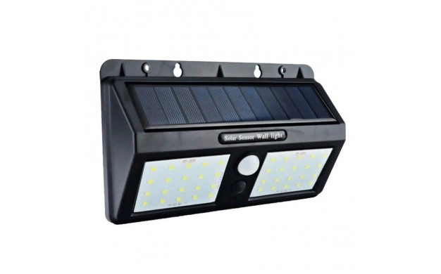 Seinalamp musta korpusega IP54