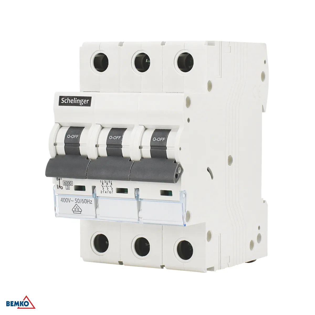 Kaitselüliti 6KA 3P C 06A SCHELINGER
