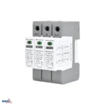 Liigpingepiirik 3P 12.5kA DC 1000V klass T1+T2 gaaslahendustoruga