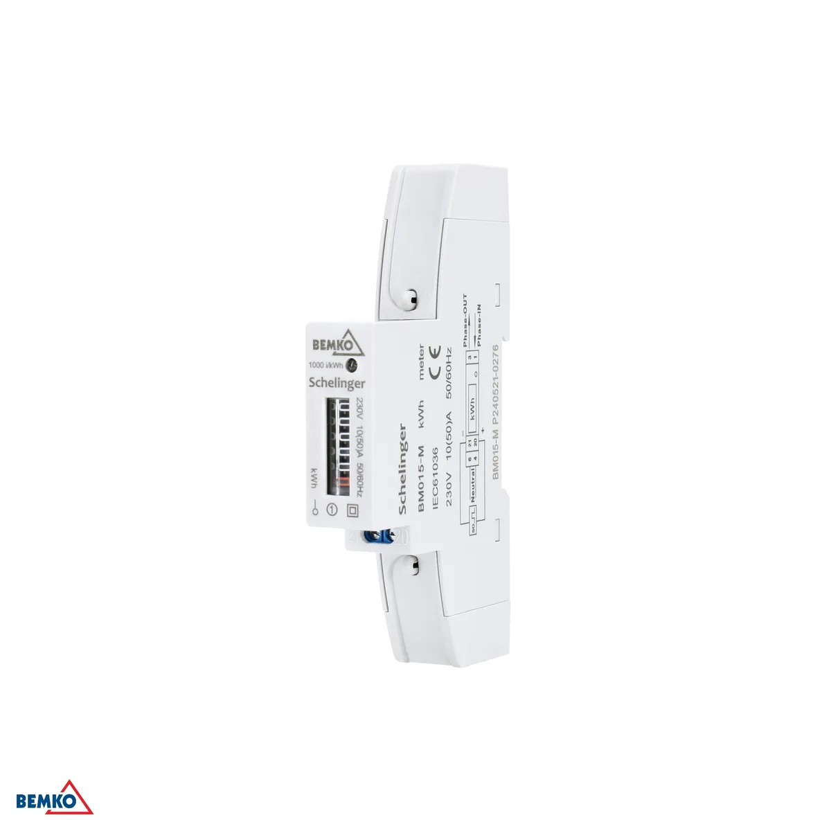 Elektriarvesti 1-faasiline 10 (50)A mehaaniline