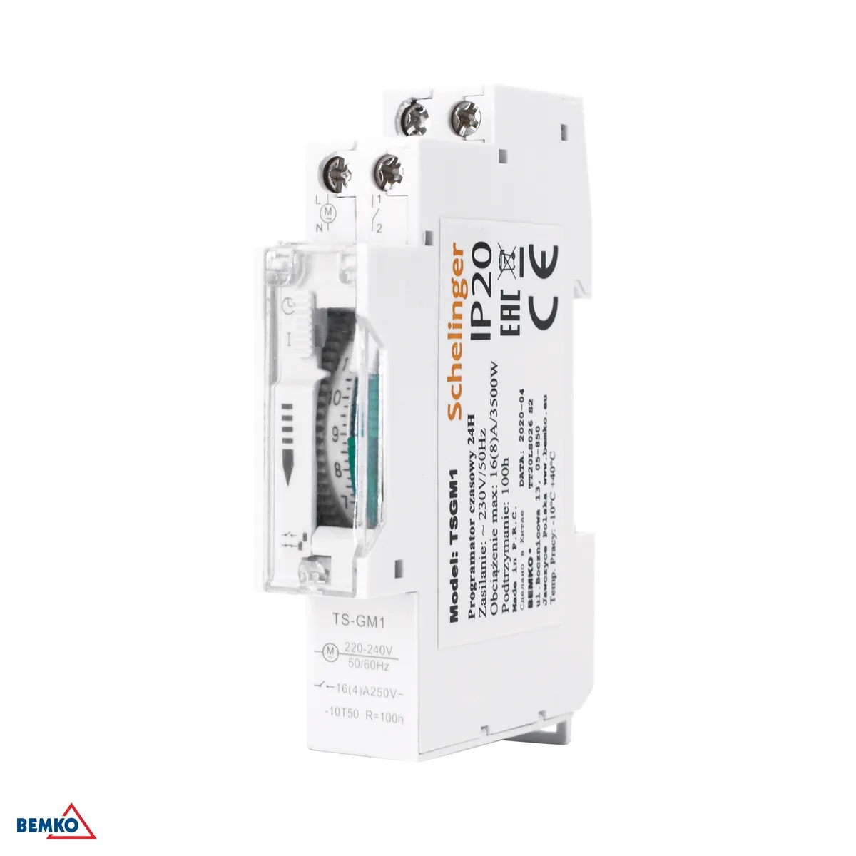 Mehaaniline ajastus 24H SCHELINGER