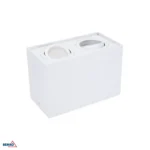 Reguleeritav Paigaldusvalgusti ORTAL 182X96 2XGU10 MAX. 2x50W valge