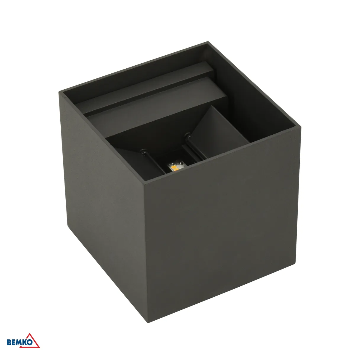 Seinavalgusti VALIT 12W 4000K 1100LM IP65 100X100X100 Square Graphite